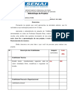 Maxsuel de Souza Gomes - Levantamento de Viabilidade Do Projeto