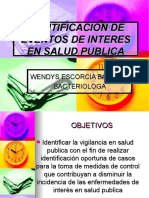 Identificacion de Eventos de Interes en Salud Publica