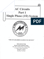 Ac Circuits (Multivector)