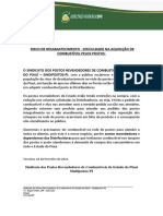 Sindipostos PI - Carta Aberta - Desabastecimento - FEV 23