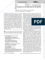 Cysteine Assisted Click Chemistry For Proximity Driven Site Specific Acetylation of