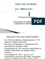 O Processo Civil No Brasil