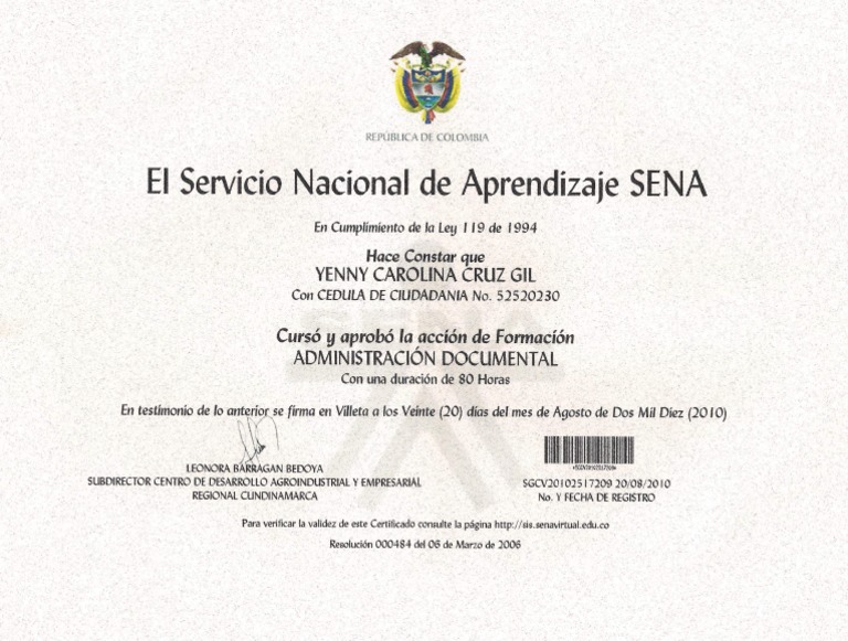 Diploma Sena PDF