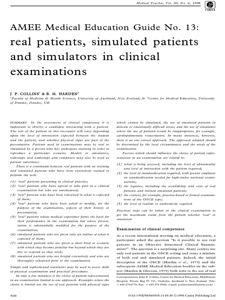 amee-guide-13-real-patient-simulated-patient-and-simulator-in-clinical