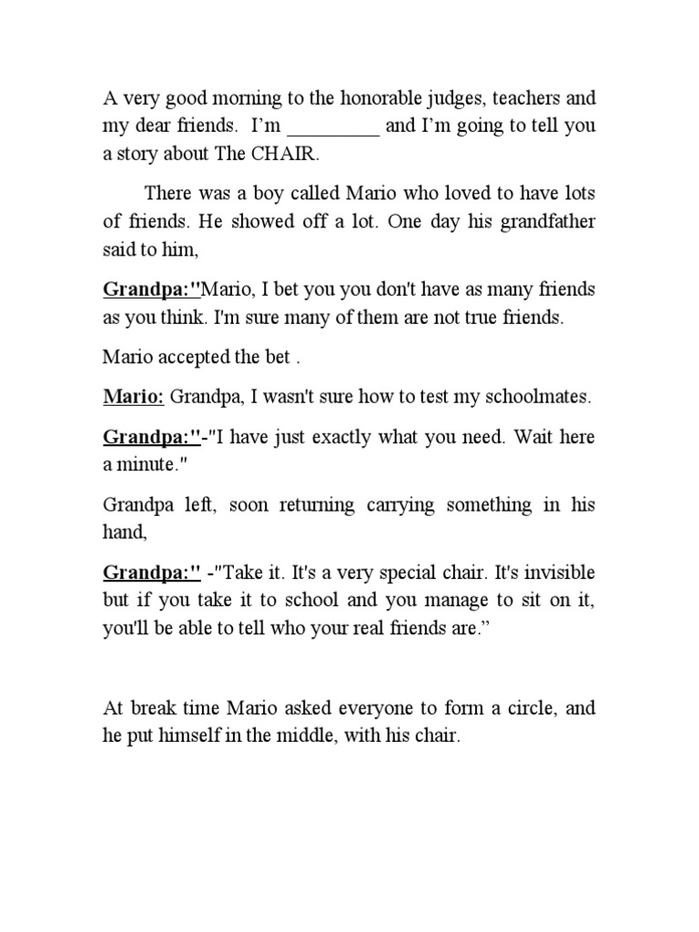 Chair | PDF