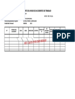 Formato de Reporte de Accidentes de Trabajo-Julio 2022