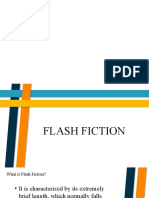 Literature Flash Fiction