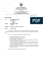 Designation of OIC