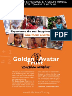 The Golden Avatar Trust Education Initiative