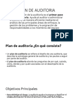 Plan de Auditoria