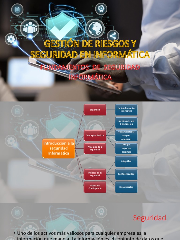 Clase 1 Gestión de Riesgos y Seguridad en Informática | PDF | Seguridad ...