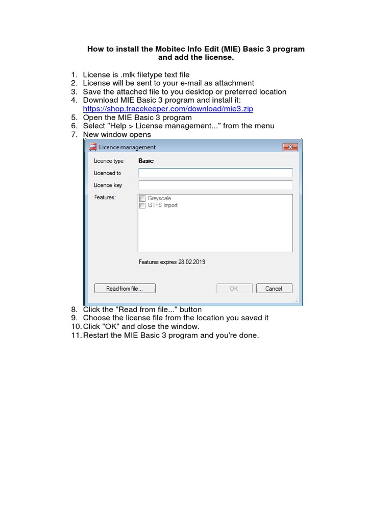 Mie3 Install With License22 | PDF