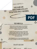 Sejarah Perkembangan Teknologi Dalam Mobil Kelompok 4 Informatika