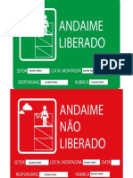 Placas Andaime Libverado