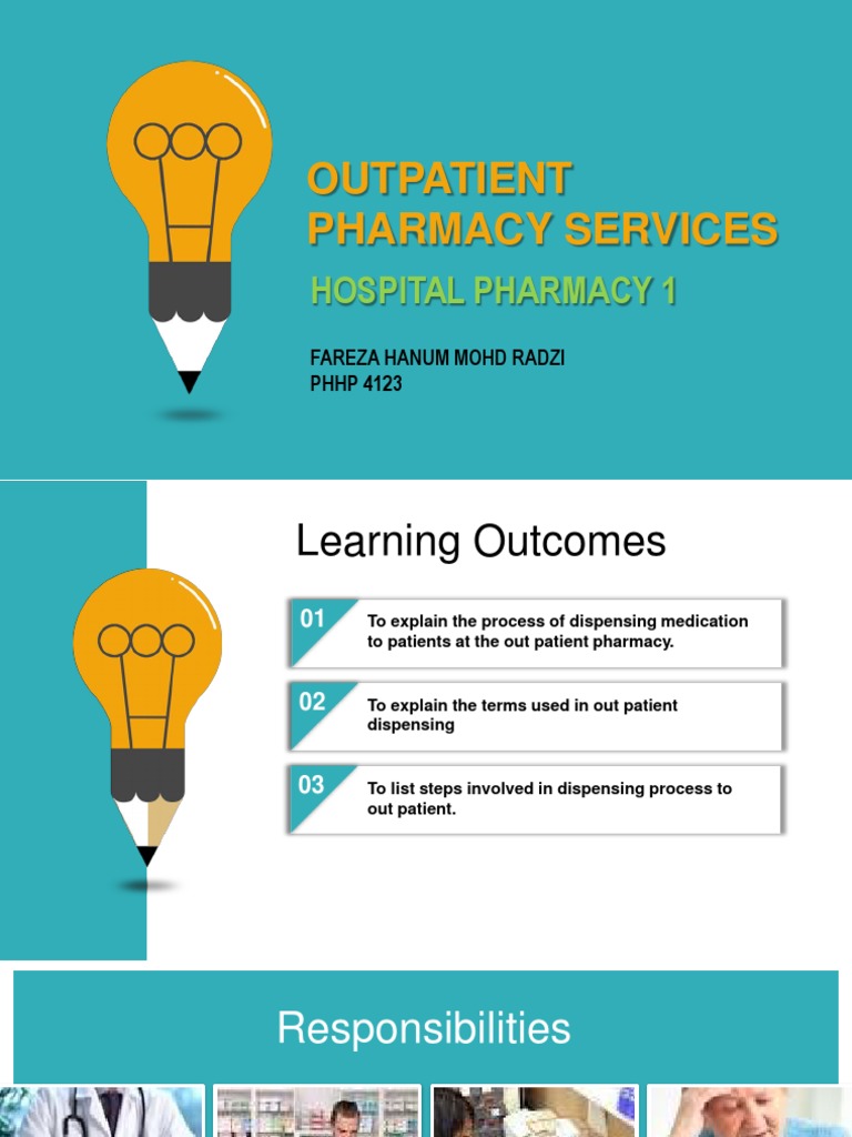 Unit 3 Outpatient Pdf Medical Prescription Pharmacy