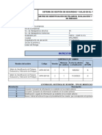 Matriz de Peligros