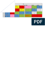 课表 周六学科社团活动安排