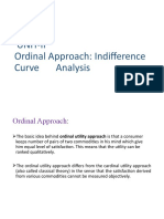 UNIT-II - Ordinal Approach