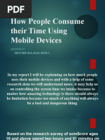 Report - How People Consume Their Time Using Mobile Devices