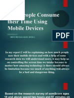 Report - How People Consume Their Time Using Mobile Devices