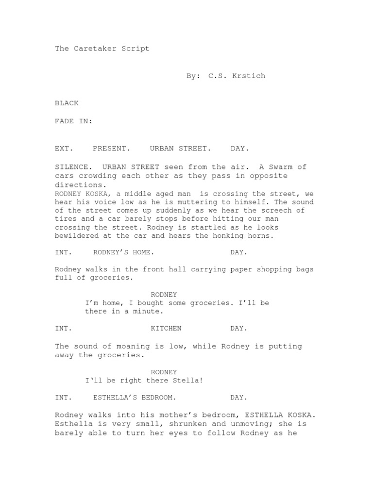 Elephant Man Script Pdf