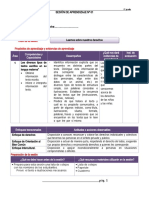 Sesiones de Aprendizaje Mayo - 2°