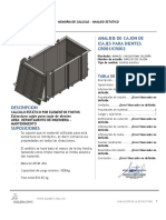 Analisis de Cajon Izaje de Dientes