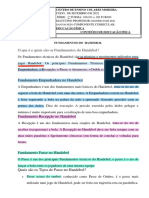 Conteúdo de Fund - Handebol - 1 Ano - Docx Colares