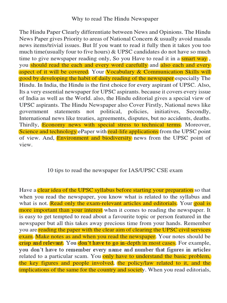 How To Read The Hindu For Free Online