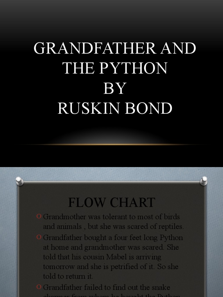 Grandfather and The Python Flow Chart | PDF | Mystery, Thriller & Crime ...