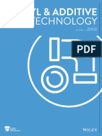 Vinyl Additive Technology - 2022 - Issue Information