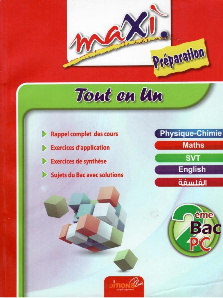 Maxi Preparation Tout en Un SVT PC | PDF