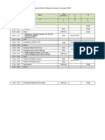 Dalam Kota - Rundown Pelatihan ST2023