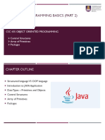 Topic 2 - Java Programming Basics (Part 2)