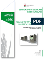 Reglement D'implantation Des Pav 2021