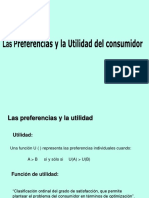 (5.1) Preferencias y Util. Del Consum.