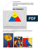 Informacion Los Colores Primarios