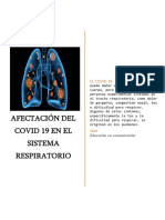 Afectación Del Covid 19 en El Sistema Respiratorio