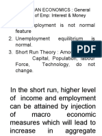 Keynasian Theory of Employment
