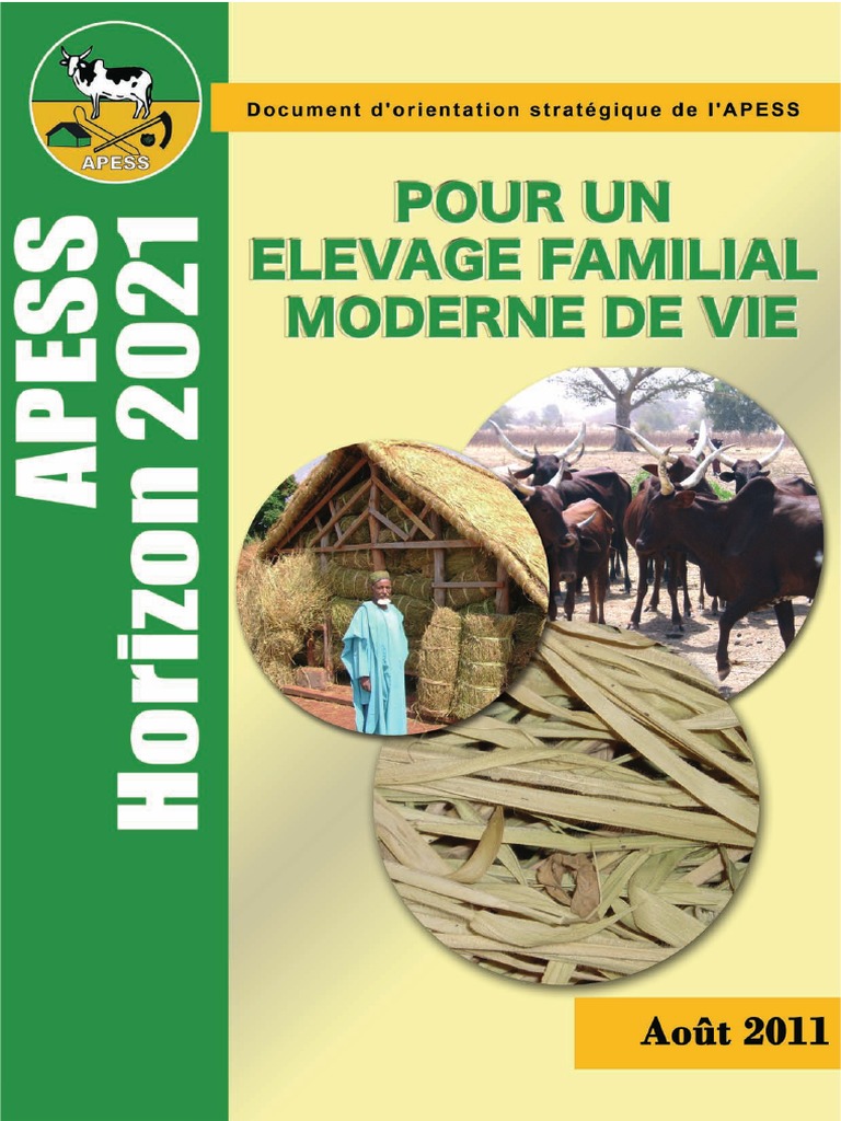 Stratégie pour un élevage moderne au Sahel | PDF | Pastoralisme | Afrique
