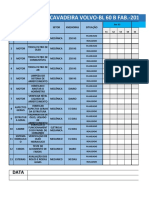 Checkliste Retro Escavadeira