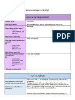 Evaluation Worksheet l2 FMP 2023 MH