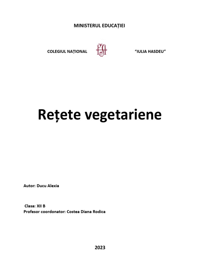 Alexia Ducu Documentatie | PDF