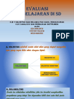 MODUL 5 EVALUASI PEMBELAJARAN Di SD