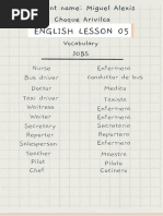 ENGlISH LESSON 05