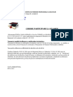 Cerere Examinare 2022