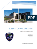 Appleton Police Department 2022 Use of Force Review 