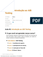 Aula 0 Introduo Ao AB Testing