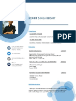 Rohit Image Resume Customer Support