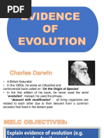 Lesson 4. Evidence of Evolution